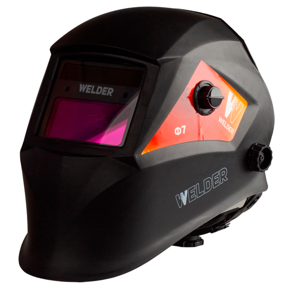 Маска сварочная Ф7 Хамелеон REAL COLOR 93X43 мм, DIN 3/4-8/9-13, 1/1/1/2, Внутр/Внеш. регулировки