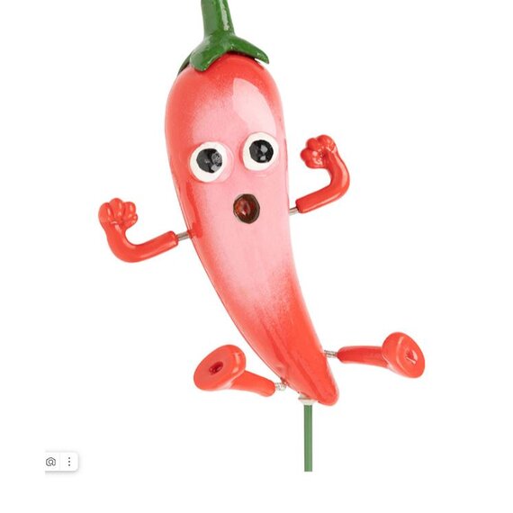 Садовая фигура на спице 'Крутой перец' 3,5х3,5х12 см H-58 см 108823 (PARK)