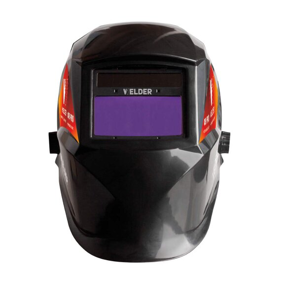 Маска сварочная Ф8 PRO Хамелеон REAL COLOR 100*53 мм, DIN 3/4-8/9-13, 1/1/1/1, Внутр. регулировки 4 датчика, функции DIN LOCK, GRADIENT, электронное управление