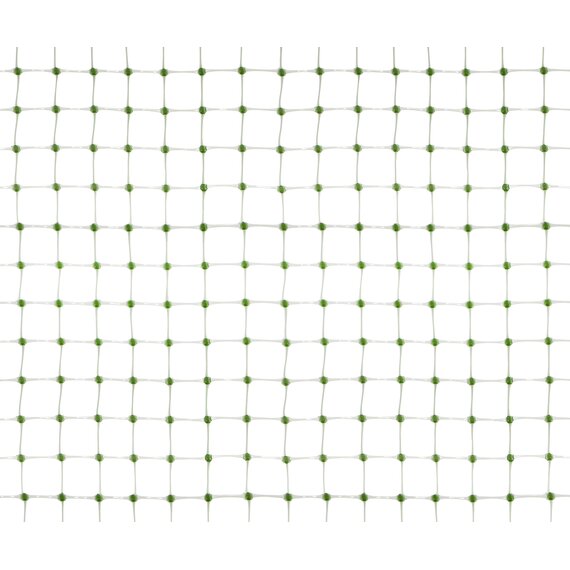 Сетка для защиты урожая от птиц У-6, ячейка 6х6 мм, рулон 2х100 м