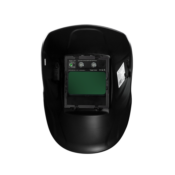 Маска сварочная Ф9 Хамелеон REAL COLOR 100*60 мм, DIN 3/4-8/9-13, 1/1/1/1, Внутр/Внеш. регулировки 4 датчика