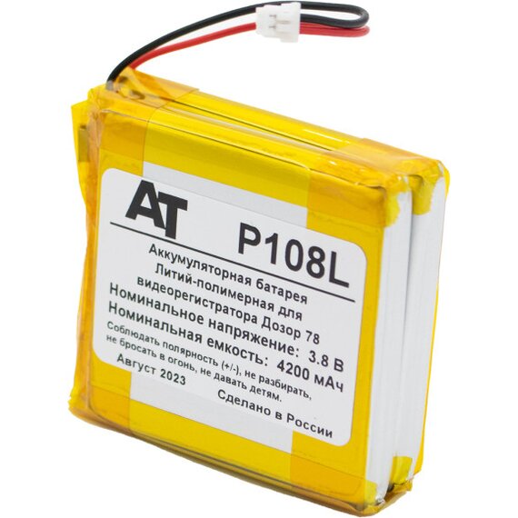 Аккумулятор AT P108L (LI-POL, 3.8В, 4200мАч) - Дозор 78