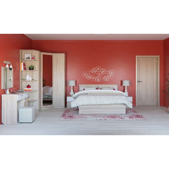 Спальня Сонома/Белый лёд