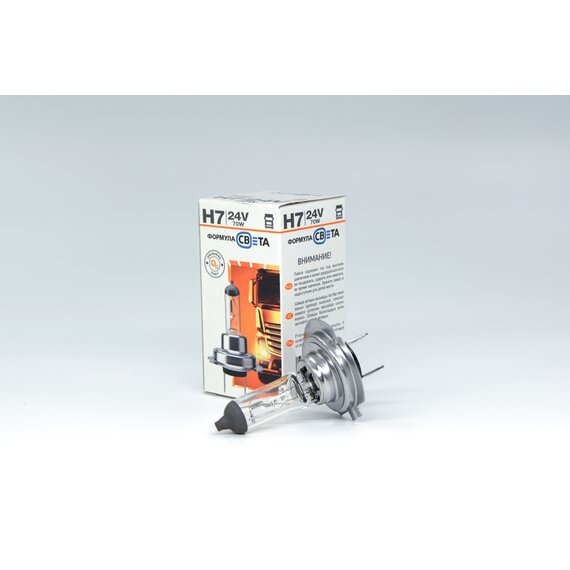 Галогенная лампа “ФОРМУЛА СВЕТА” H7 24V/70W (PX26D)