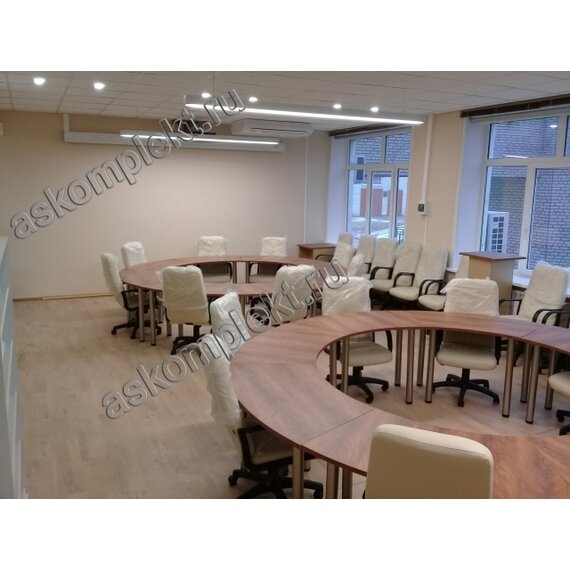 Столы для групповой работы и конференций круглой формы