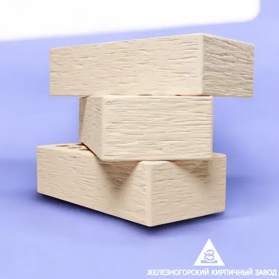 Кирпич Железногорский Белый Бархан