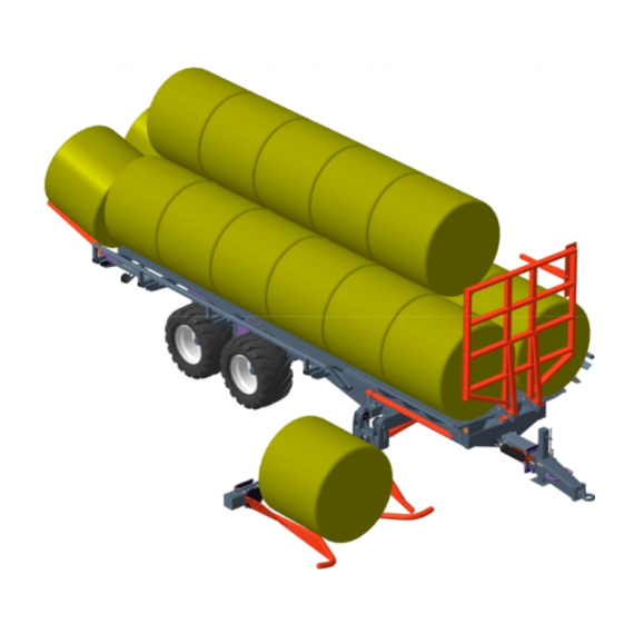 ПОДБОРЩИК-ТРАНСПОРТИРОВЩИК РУЛОНОВ TRB20L