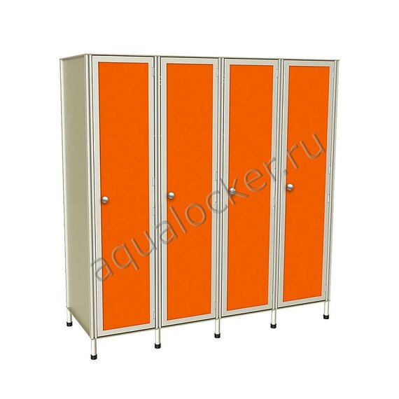 Детский шкаф для раздевалки AQUALOCKER-4HС