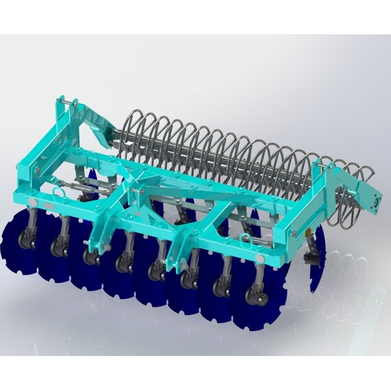 Борона дисковая навесная БДМ 2,4х2Н (Сура-2,4х2Н)