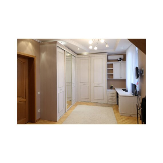 Угловой шкаф в рабочий кабинет