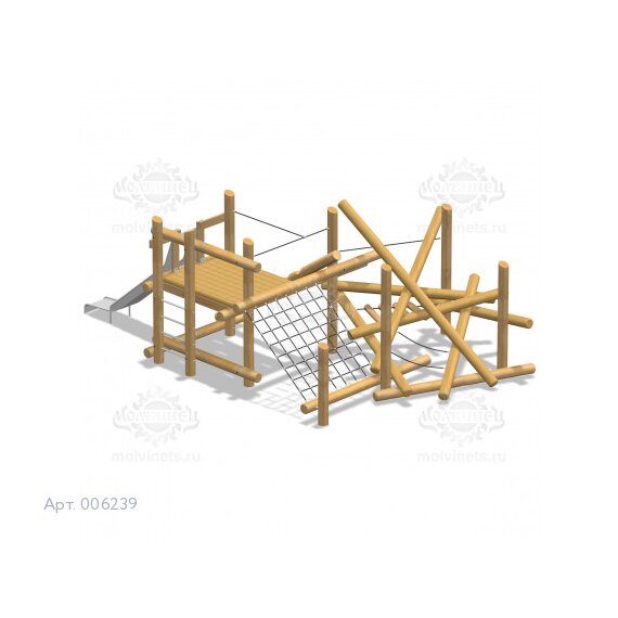 006239 - Комплекс для лазания "Лесоруб"