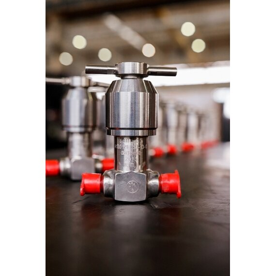 Клапан сильфонный запорный (ДУ-10, ДУ-15)