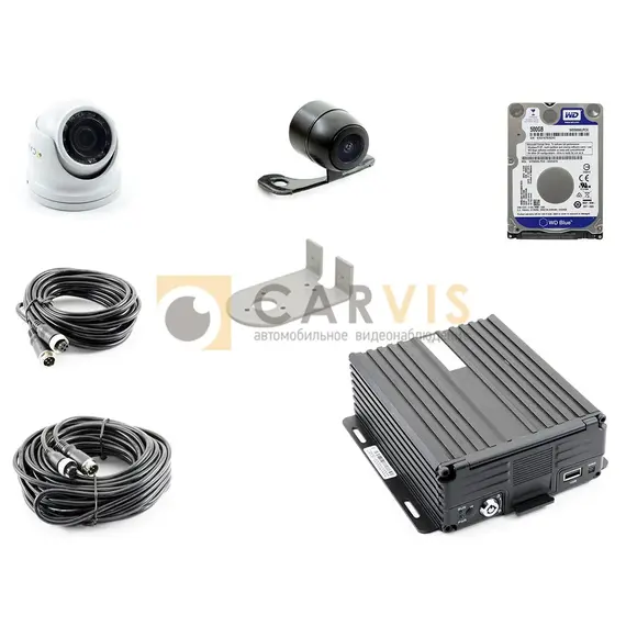 Комплект видеонаблюдения для мусоровоза