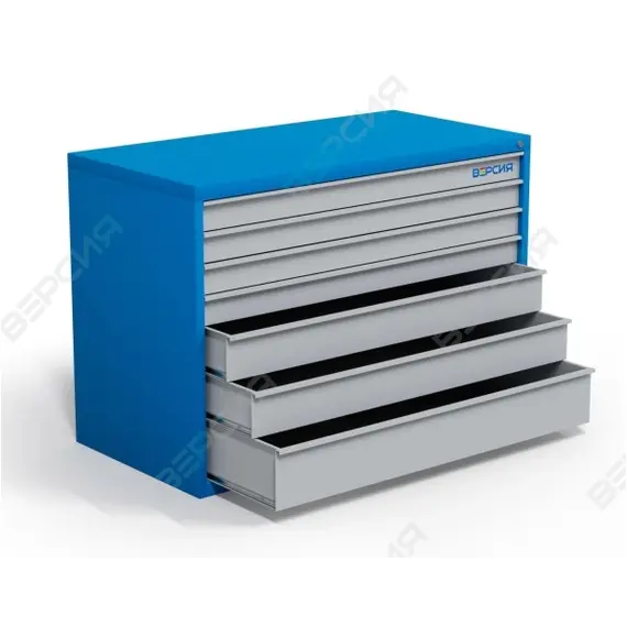 Шкаф инструментальный металлический АЛЬКОР - ШИ-7-3 (1000х1430х720)