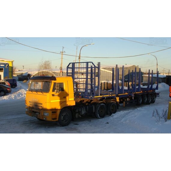 БЗАП Полуприцеп сортиментовозный 4-х осный 12.6 м — 94554Н