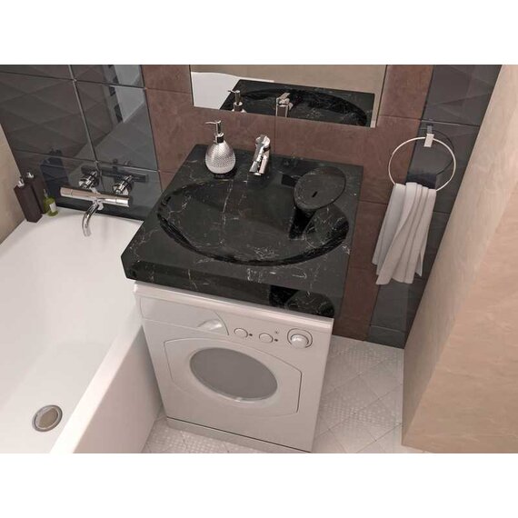 Мэй 60 (черный мрамор)