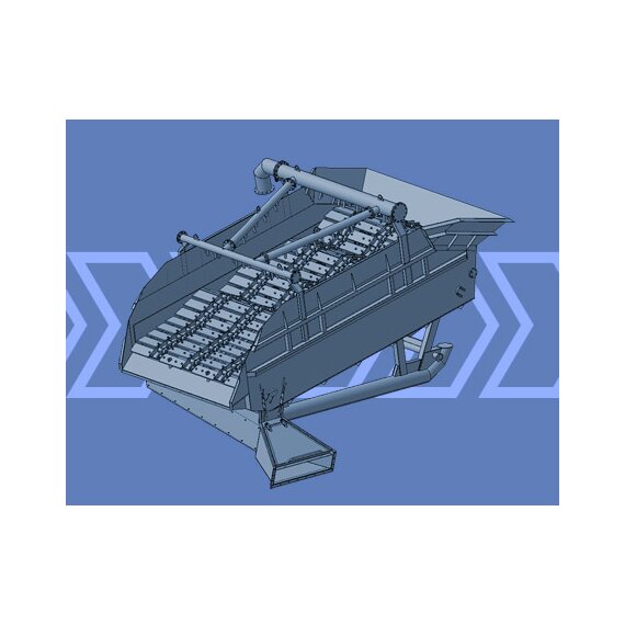 Оборудование для золотодобычи Грохот пластинчатый промывочный ГПП – 3.0 (аналог "Дерокер")