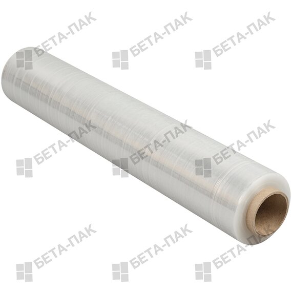 Прозрачная стретч плёнка 500мм*20мкм*2.2кг, высший сорт