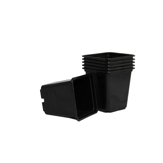 Набор горшков для рассады (6шт*0,5л) черный скотч *166/140 (Ангора)