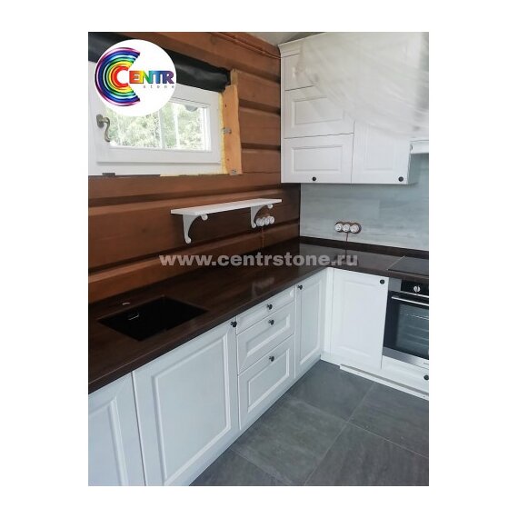 Столешница под дерево из искусственного камня CORIAN