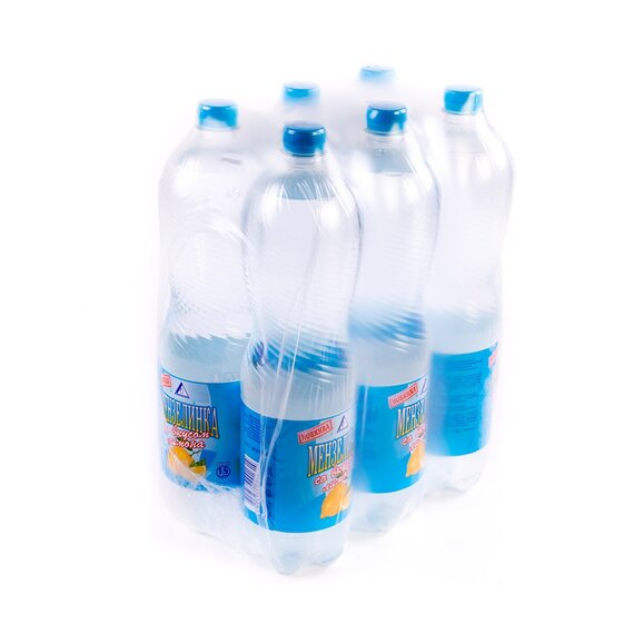 Напиток безалкогольный низкокалорийный ароматизированный среднегазированный "Мензелинка " со вкусом лимона 1,5л (Упаковка 6 шт.)