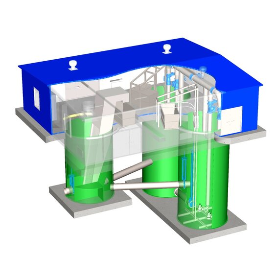 Блок – бокс (контейнер, технологический павильон)