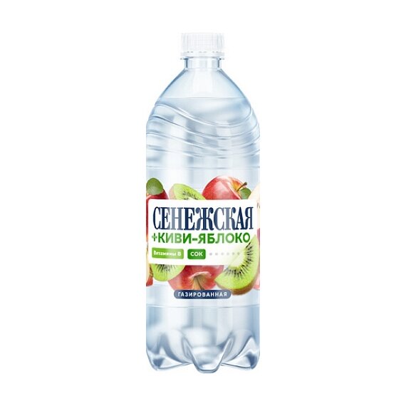 Вода КИВИ-ЯБЛОКО С ГАЗОМ