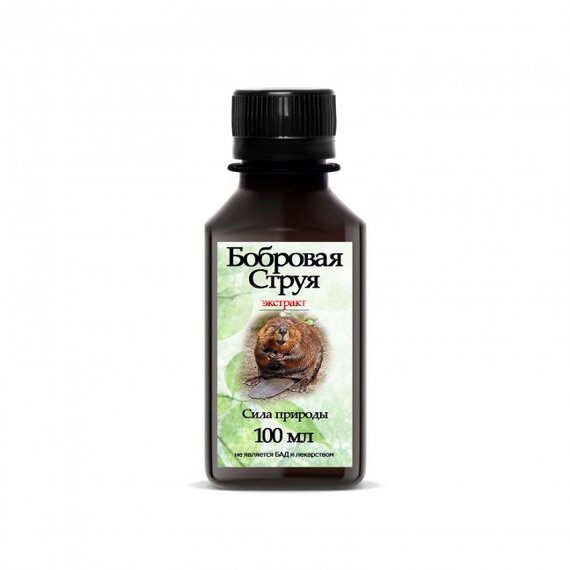 Настойка бобровая струя 100 мл