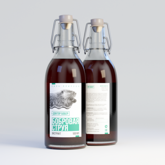 Настойка бобровая струя 500 мл