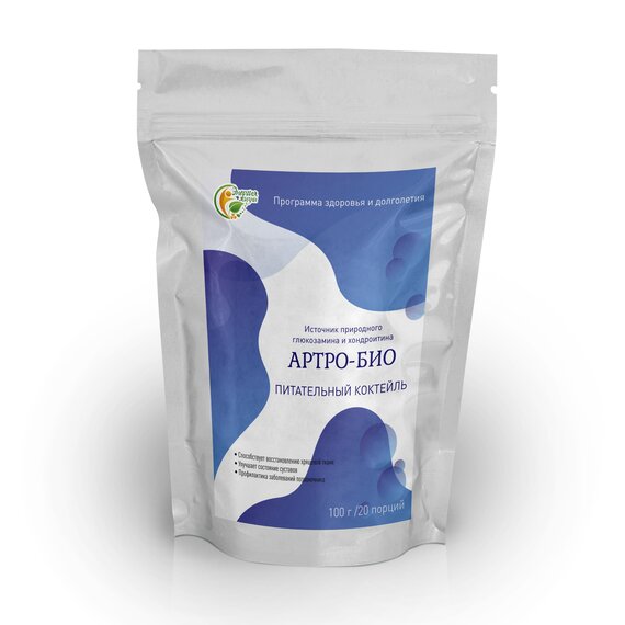 Коктейль питательный "Артро-бИО" (хондроитин+глюкозамин) 100 гр