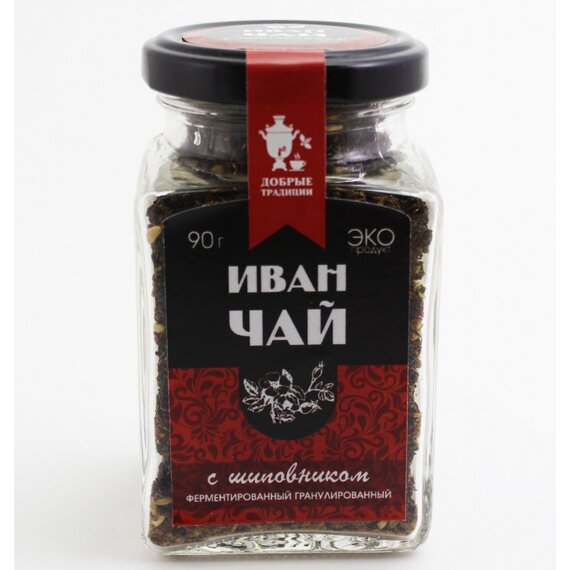 Иван чай с шиповником в гранулах