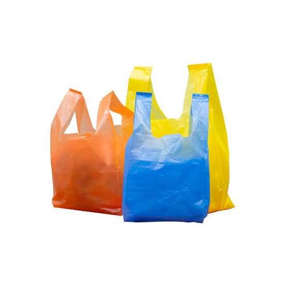 Пакеты майка ПНД цветные