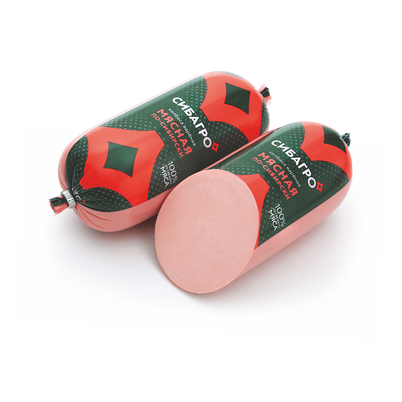 КОЛБАСА МЯСНАЯ ПО-СИБИРСКИ, 450г