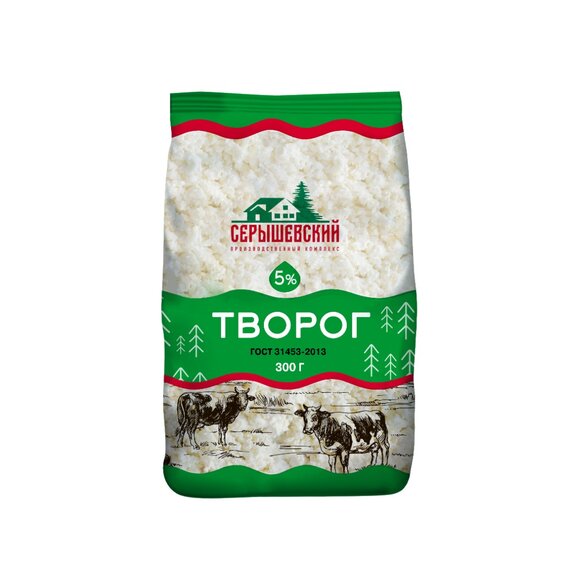 Творог 5% 300 г.