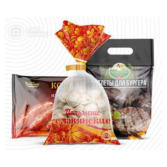 Упаковка для пельменей
