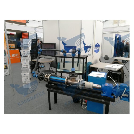 Винтовой насос горизонтального расположения типа KMX Г 0,03 - 120