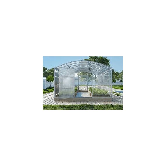 Теплица с прямой стенкой