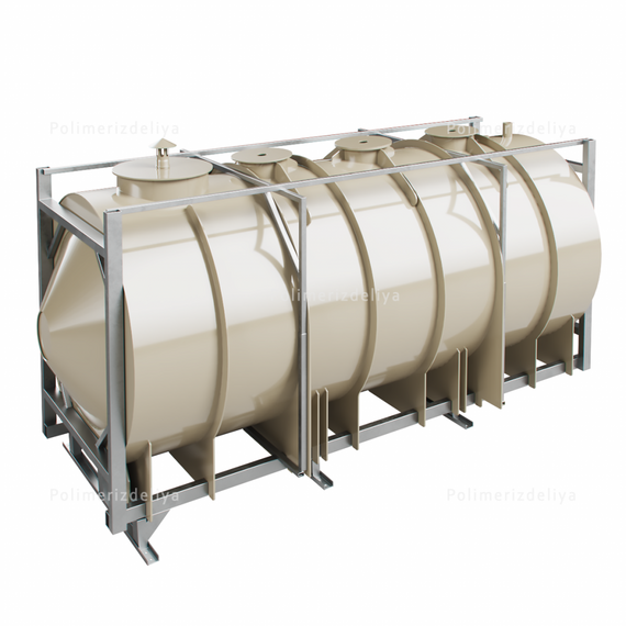 Емкость из полипропилена горизонтальная