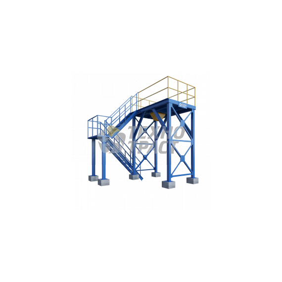 Эстакада под бетоносмеситель