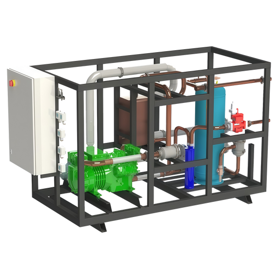 Чиллеры малой и средней мощности с выносными конденсаторами