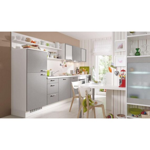 Кухня "Стиль", прямая, цвет Серый