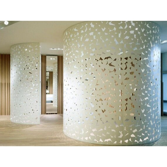 Радиусные перегородки МДФ