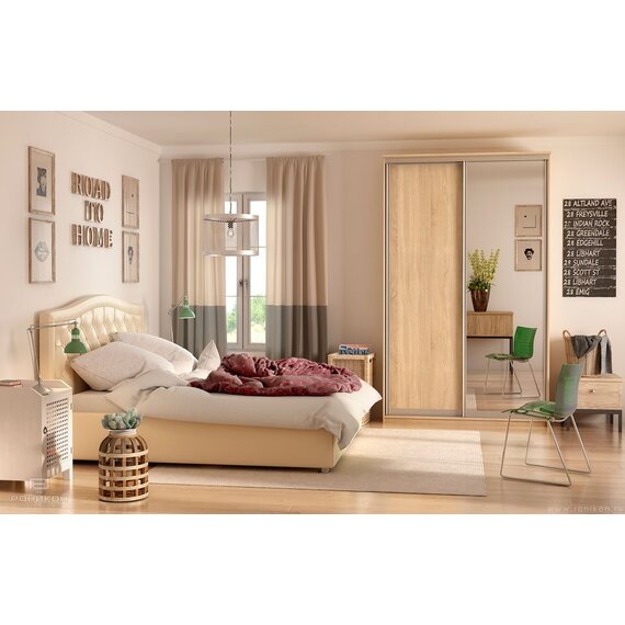 Шкаф-купе Престиж ЭКО 140х240х60 см арт 1226