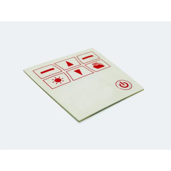 Лицевая панель из оргстекла O-13P