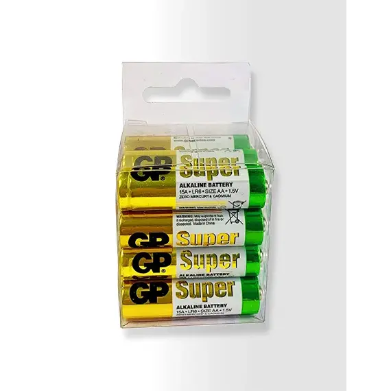 Пластиковая упаковка для батареек