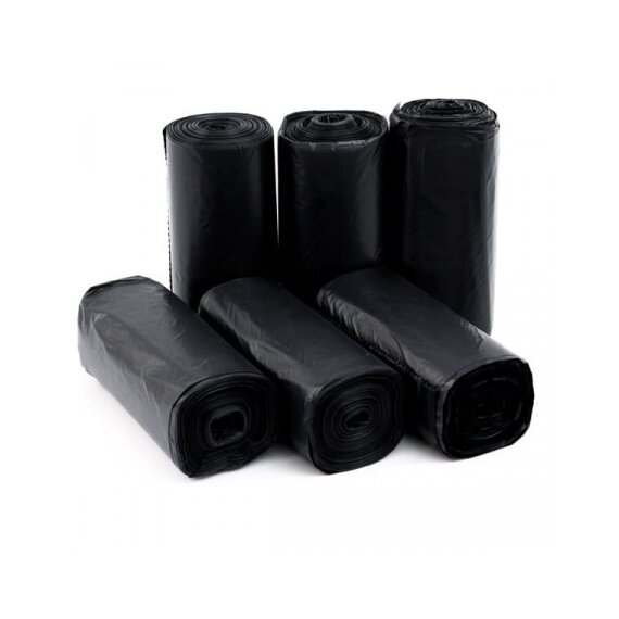 Мешки для мусора 160 л 850х900 30 мкр особопрочные черные