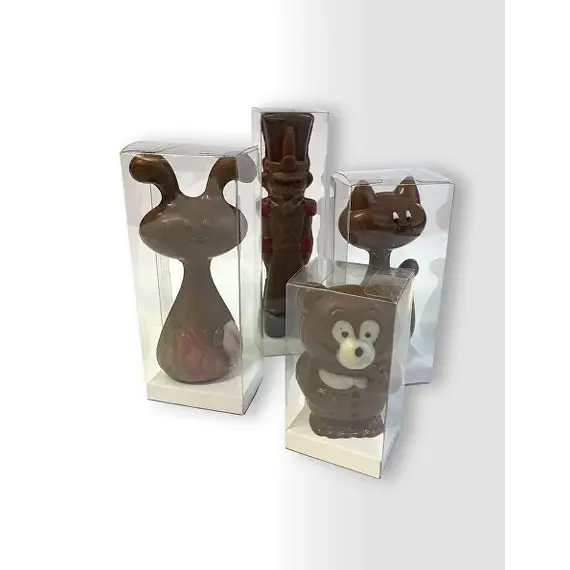 Пластиковая упаковка для шоколадных фигур