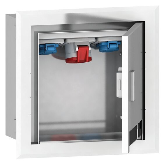 Корпус для скрытого монтажа — Распределитель, нерж.сталь, корпус для скрытого монтажа