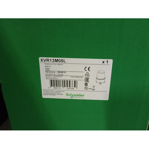 XVR13M05L Лампа маячок вращающийся оранжевая 230В SCHNEIDER ELECTRIC/Лампа сигнальная HARMONY