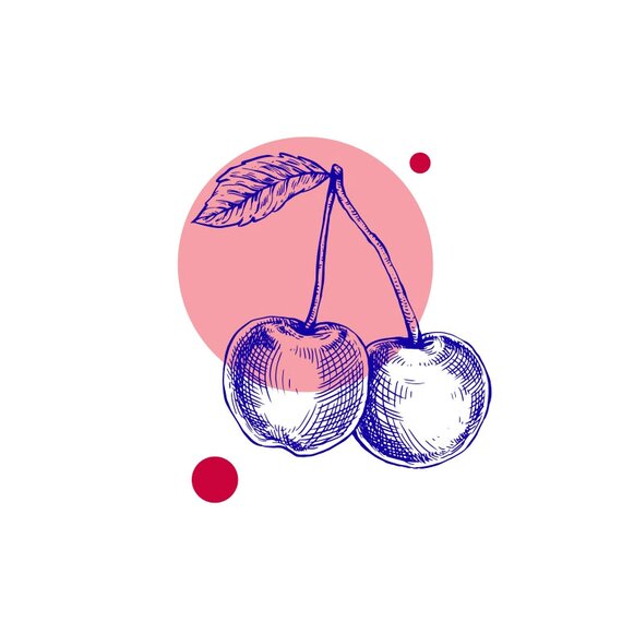 Десертная масса с вишней